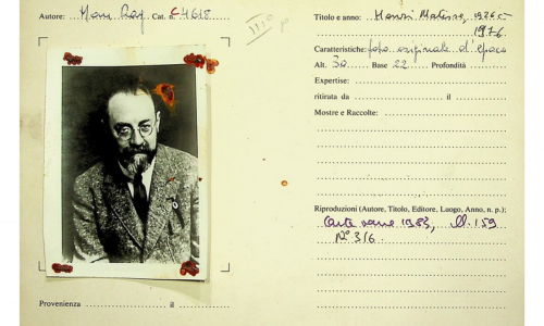 Matisse fotografato da Man Ray 1926 