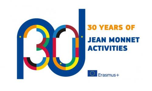 Il logo per i 30 anni del Programma Jean Monnet