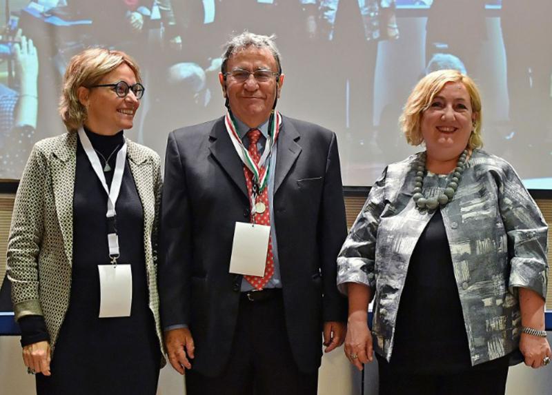 Premio Montalcini 2019_Caterina La Porta, Eytan Domany ed Emanuela Del Re