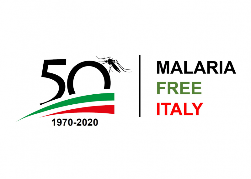 Il logo dell'iniziativa Malaria Free Italy