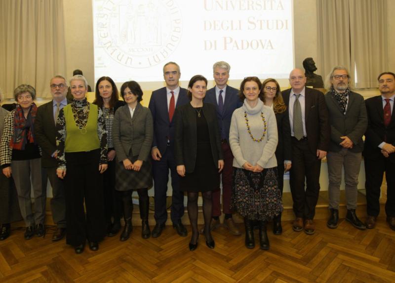 I rappresentanti degli atenei italiani della Rete Sar riuniti a Padova