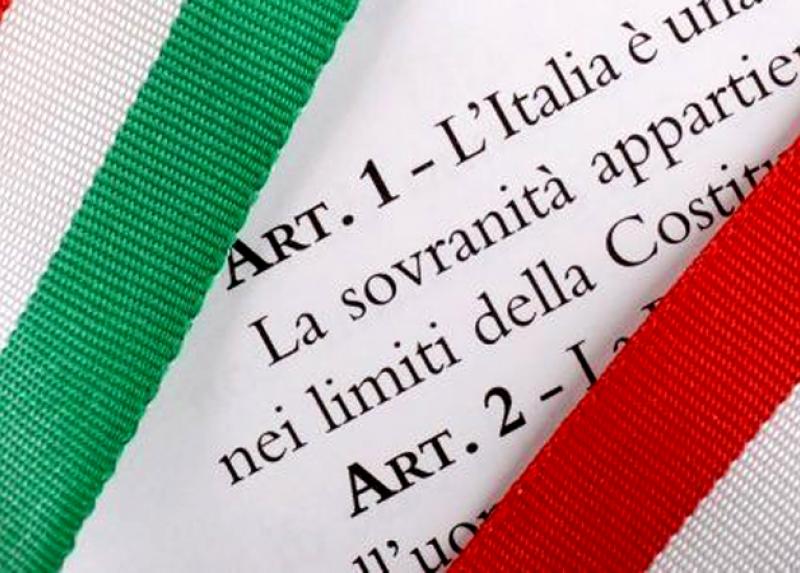 I primi articoli della Costituzione Italiana