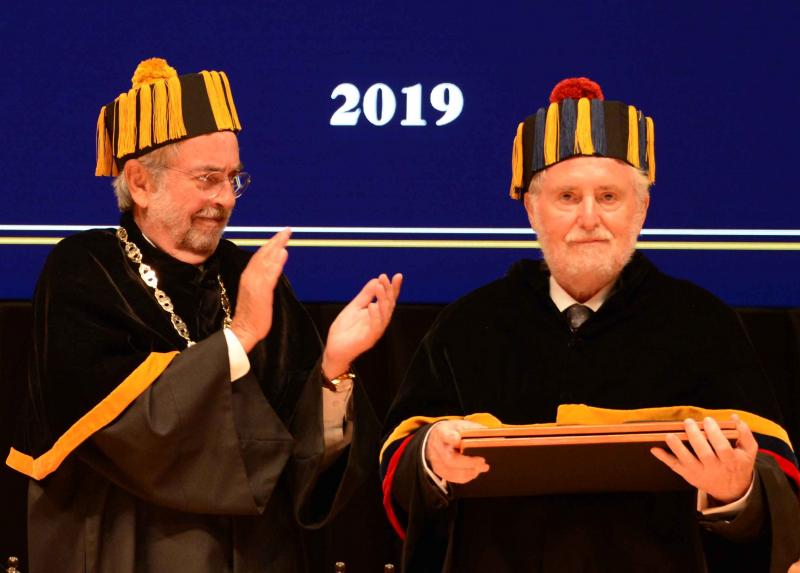 Il conferimento del Dottorato honoris causa a Vincenzo Ferrari da parte dell'Universidad Nacional Autónoma de México