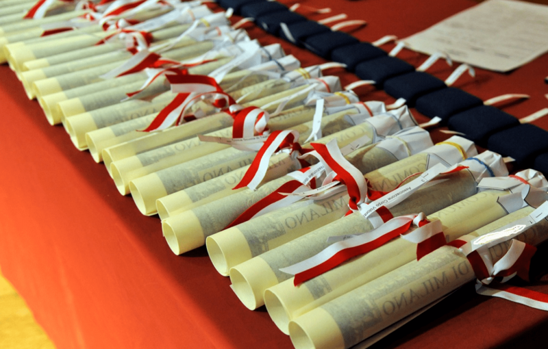 Le pergamene della cerimonia di Sant'Ambrogio