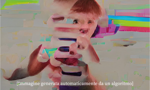 Dal progetto Algocount: un'immagine glitch, prodotta da un algoritmo
