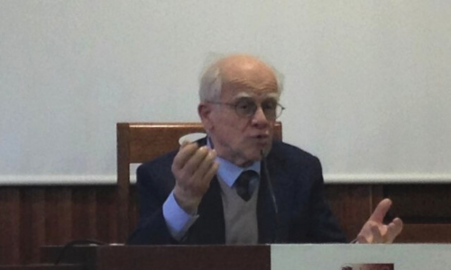 Il professor Antonio Padoa-Schioppa