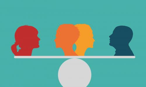 Gender balance. Foto di Gerd Altmann da Pixabay.