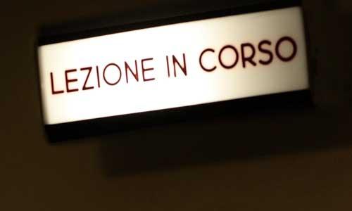 Lezione in corso