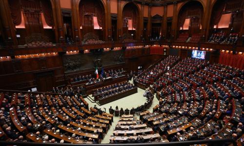 Il Parlamento italiano. Riconoscimento editoriale: Marco Iacobucci Epp / Shutterstock.com.