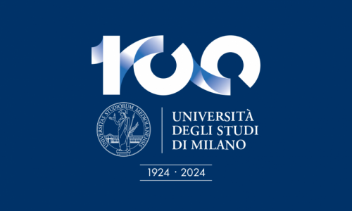 Il logo del Centenario dell'Università degli Studi di Milano