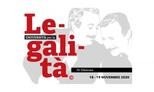 Il 18 e 19 novembre l'Università per la Legalità