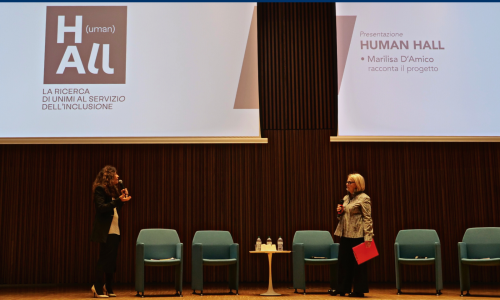 Un momento della presentazione con la prorettrice Marilisa D'Amico