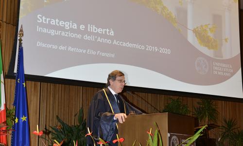 Rettore Franzini_inaugurazione anno accademico