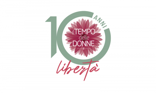 Il logo del decennale del Tempo delle Donne