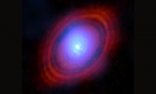 Vapore acqueo nel disco protoplanetario della  della giovane stella HL Tauri - Credit European Southern Observatory (ESO)