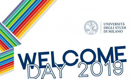 La locandina del Welcome Day 2019
