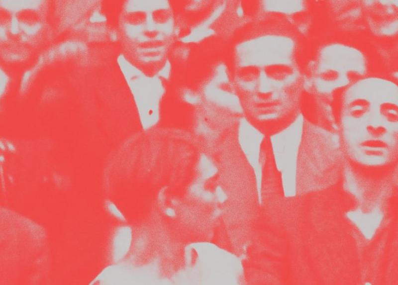 Un dettaglio dell'immagine della locandina I giorni della Resistenza