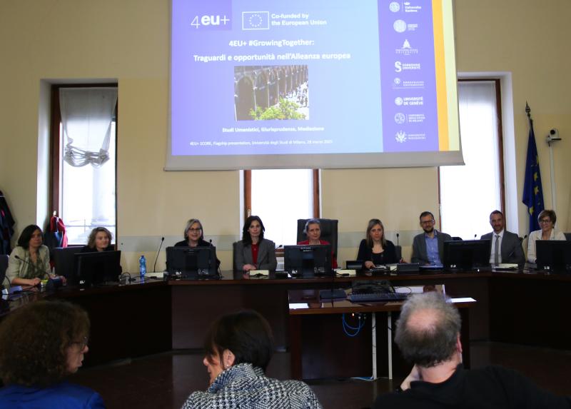 Evento 4EU+ #GrowingTogether alla Statale.
