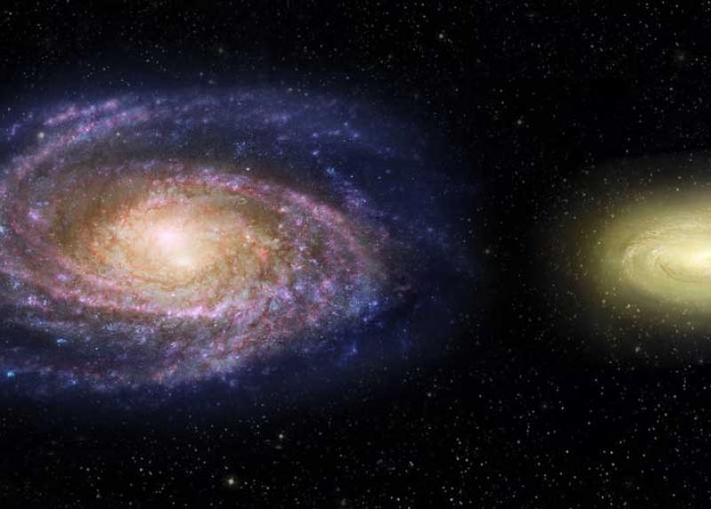 La nuova galassia MACS2129-1 - Foto tratta dal sito del Telescopio spaziale Hubble