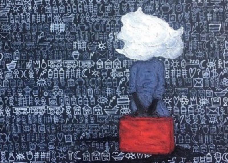 Immagine tratta dalla locandina del convegno “Imagining Post-Western Humanities in a Globalised World” che contiene “Codice Sogni”, courtesy of Gabriella Kuruvilla and Luca Tridente.