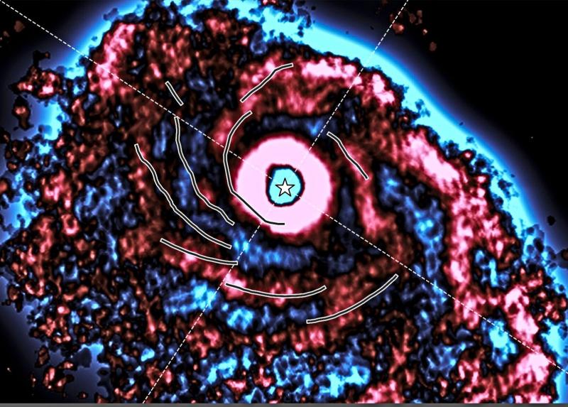 Scoperta una nuova via per la formazione dei pianeti grazie al radiotelescopio ALMA