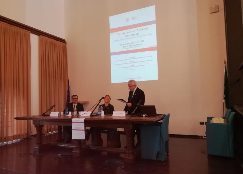 L’Ambasciatore del Regno Unito in Italia e san Marino, Jill Morris