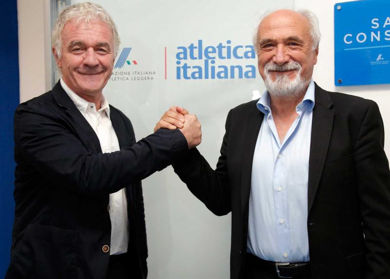 Antonio La Torre nella sede FIDAL