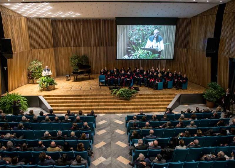 In Aula Magna, il via all'inaugurazione anno accademico 2015-2016