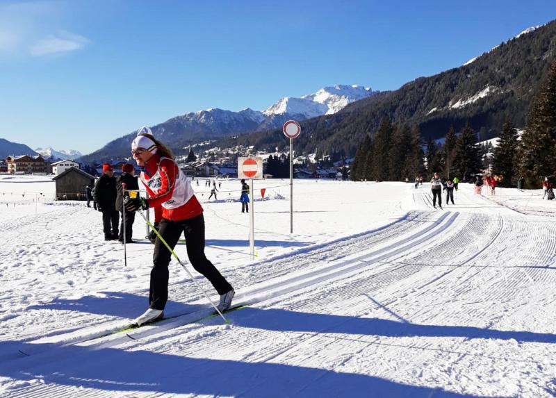 Anna Maria Cerini al Campionato nazionale sci 2019