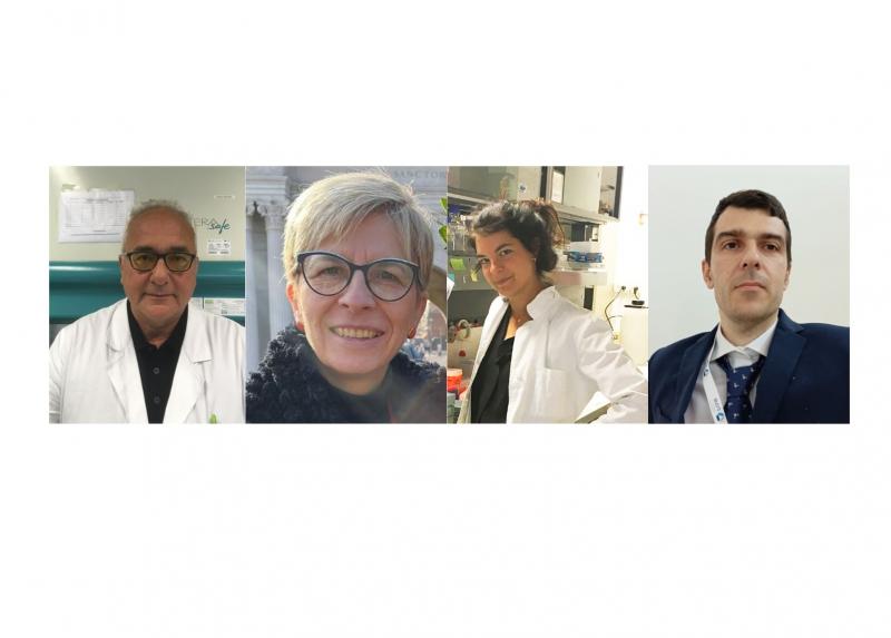 Alcuni degli autori e autrici della ricerca pubblicata su Brain communications: Alberto Priori, Chiara Anselmi, Lucia Manni, Tommaso Bocci.