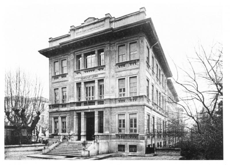 Clinica del lavoro - foto d'epoca