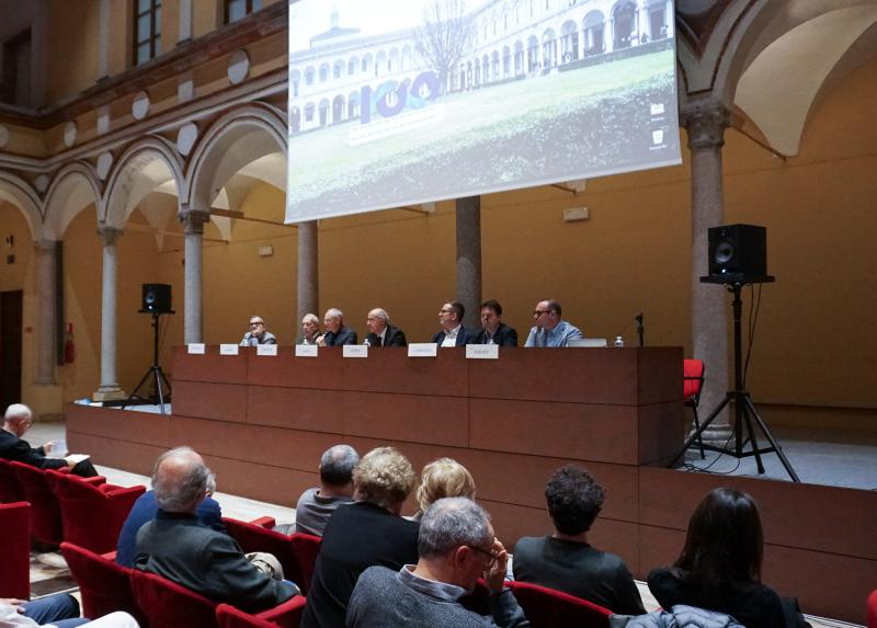 Un momento dell'evento per i 50 anni di Informatica musicale in Statale