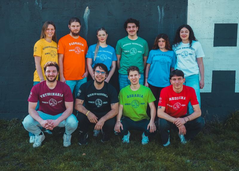 Le maglie delle Facoltà in gara ai Campionati 2025