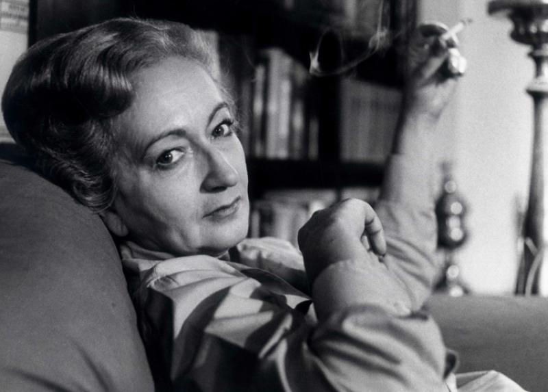 La scrittrice Alba de Céspedes - Foto tratta dal sito www.fondazionemondadori.it