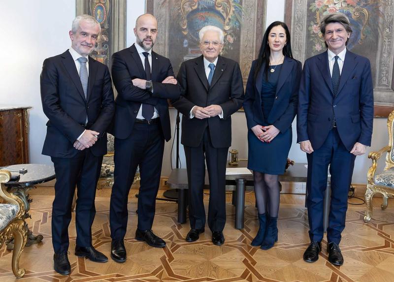 Delegazione MIND da Mattarella