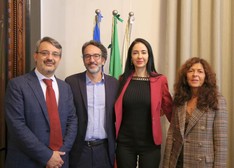 La presentazione con Giuseppe Arconzo, Lamberto Bertolè, Marina Brambilla e Marilisa D'Amico