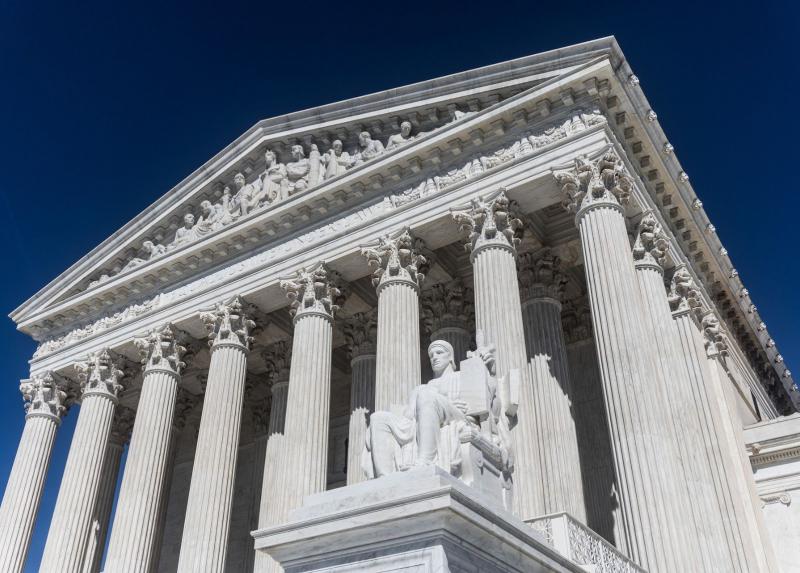 Il Palazzo della Corte Suprema degli Stati Uniti - Immagine tratta da Pixabay