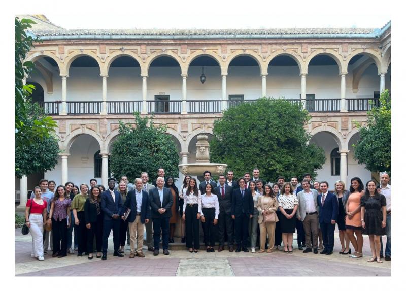 Foto di gruppo dei partecipanti all'International Moot Court Competition in Law & Religion di Cordoba