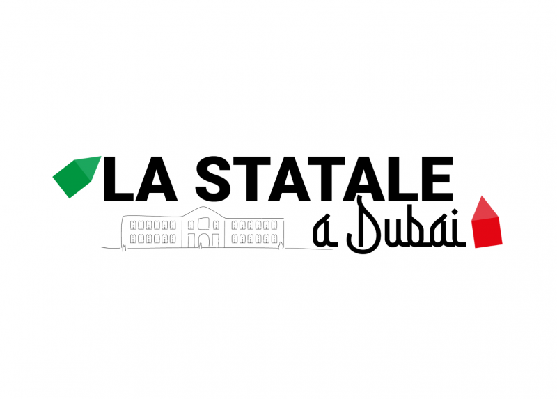 Il logo delle iniziative della Statale a Expo Dubai 2020
