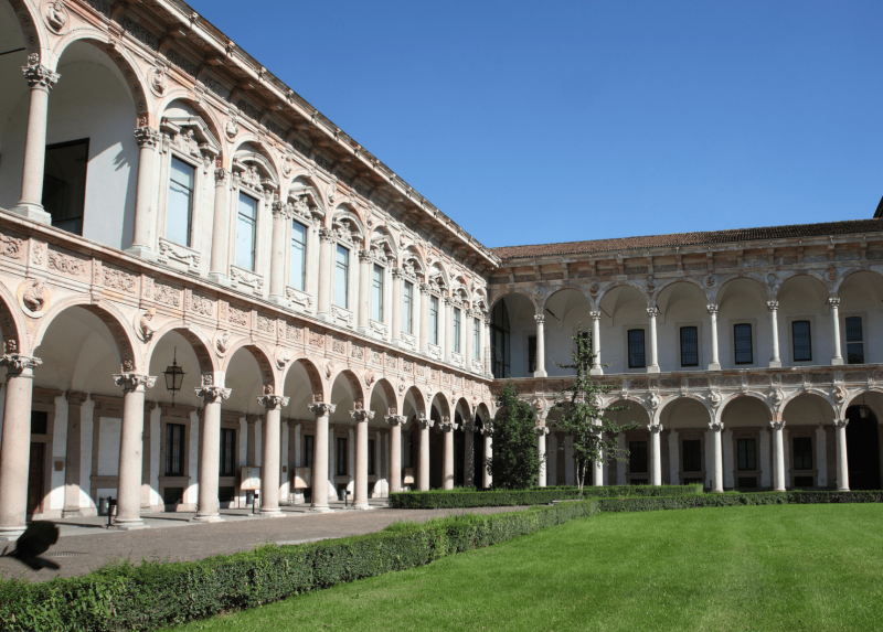 La sede di via Festa del Perdono dell'Università Statale di Milano