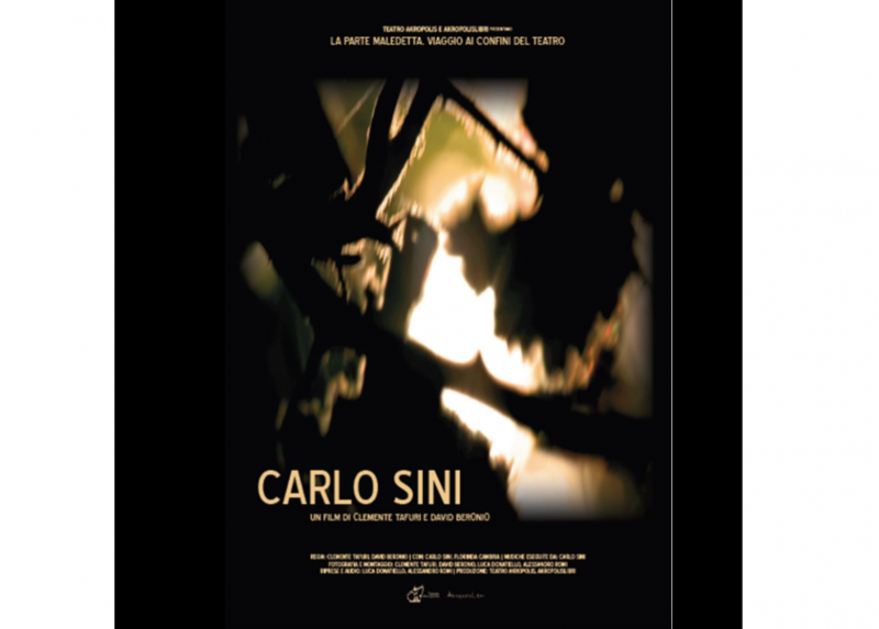 La locandina del film "Carlo Sini"