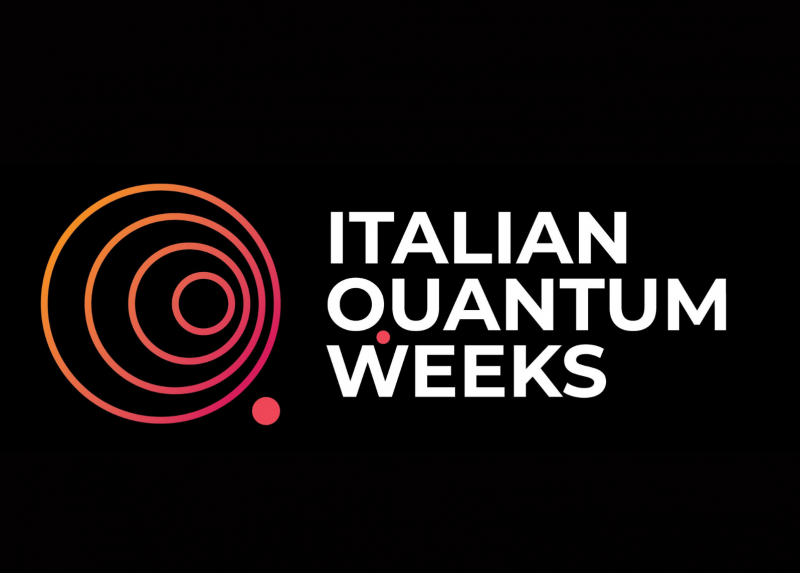 Il logo delle Italian Quantum Weeks