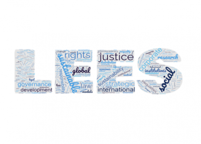 Il logo del corso di dottorato LEES (Law, Ethics and Economics for Sustainable development)