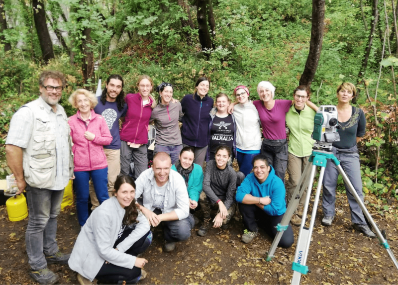 The team of archaeologists coordinated by the University of Milan - Colombare, Negrar di Valpolicella