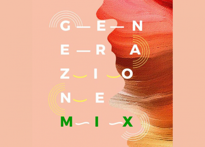 Il logo del concorso per film e video “Docucity – Generazione Mix"
