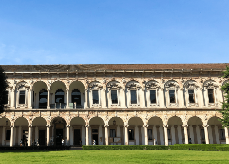 La sede di via Festa del Perdono dell'Università Statale di Milano