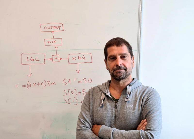 Sebastiano Vigna, docente di Informatica dell'Università Statale di Milano