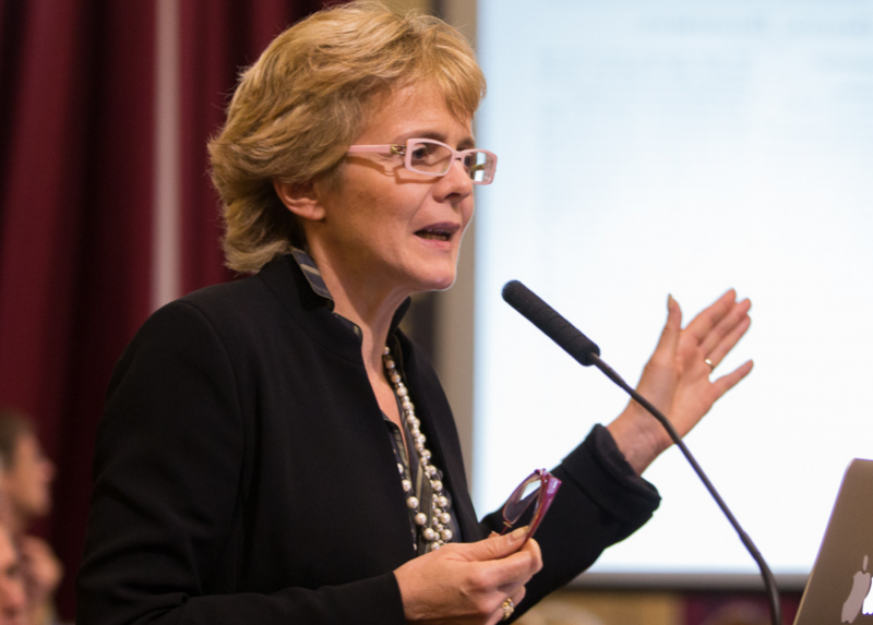 Elena Cattaneo, direttrice del Laboratorio di Biologia delle Cellule staminali e Farmacologia delle Malattie neurodegenerative della Statale