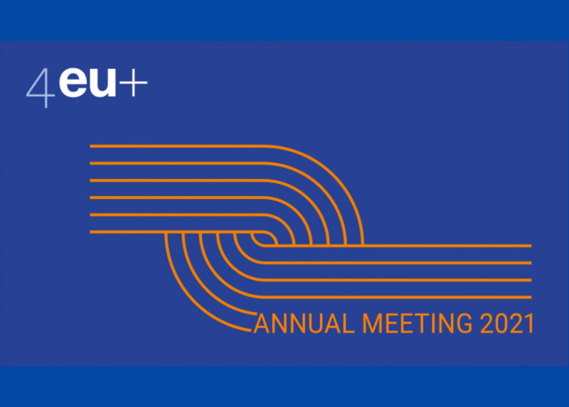 Il logo dell'Annual Meeting 4EU+
