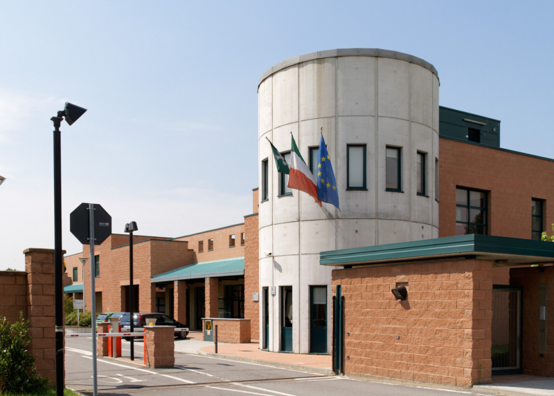L'ingresso del Polo universitario della Statale a Lodi
